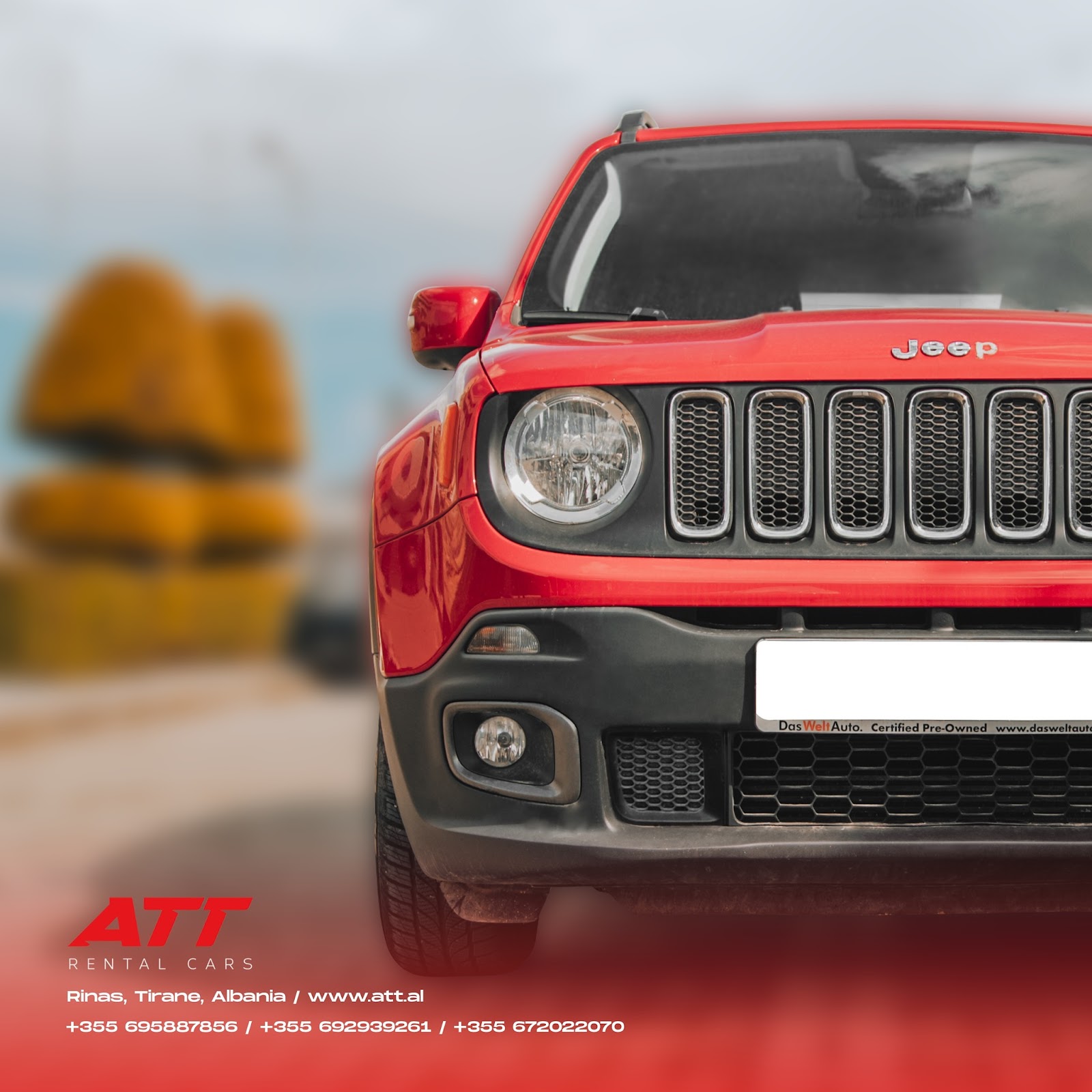 Makina me qera ATT - Car rental in Tirana