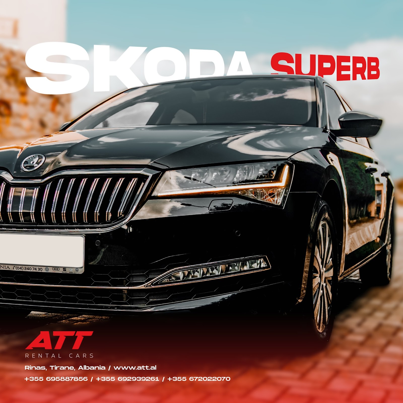 Makina me qera ATT - Car rental in Tirana