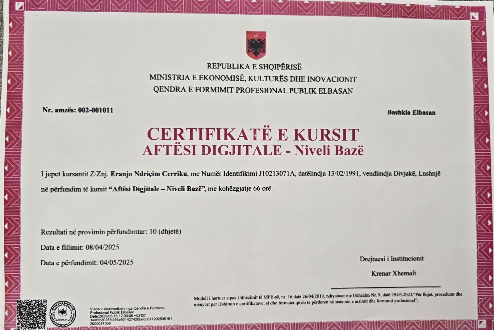 Elektriçist Dua Teknik