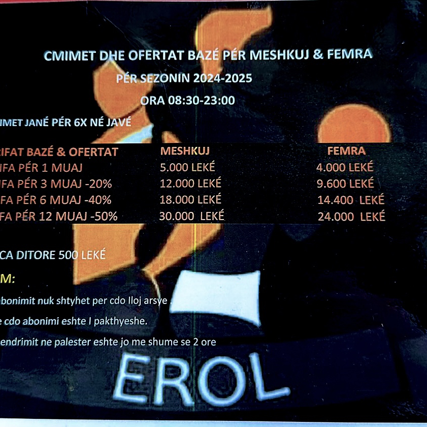 Fitness Passion Erol