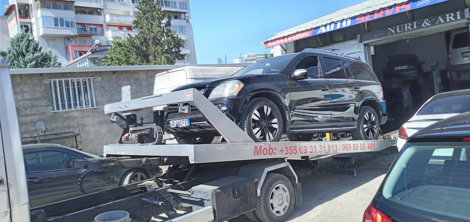 Karrotrec ne Tirane