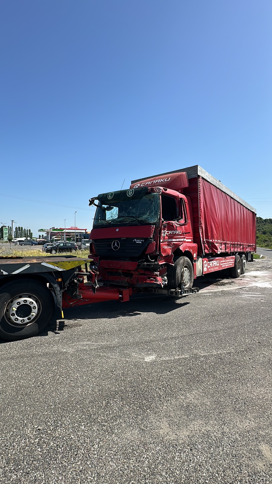 Karrotrec kamiona autobuza
