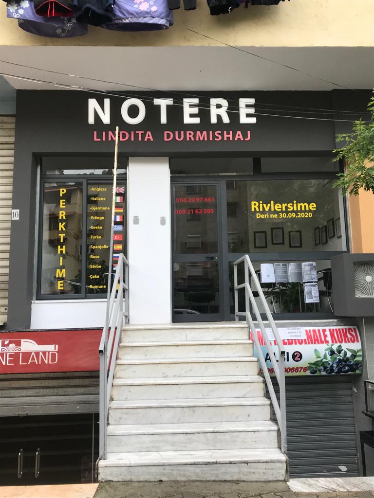 Notere Lindita Durmishaj