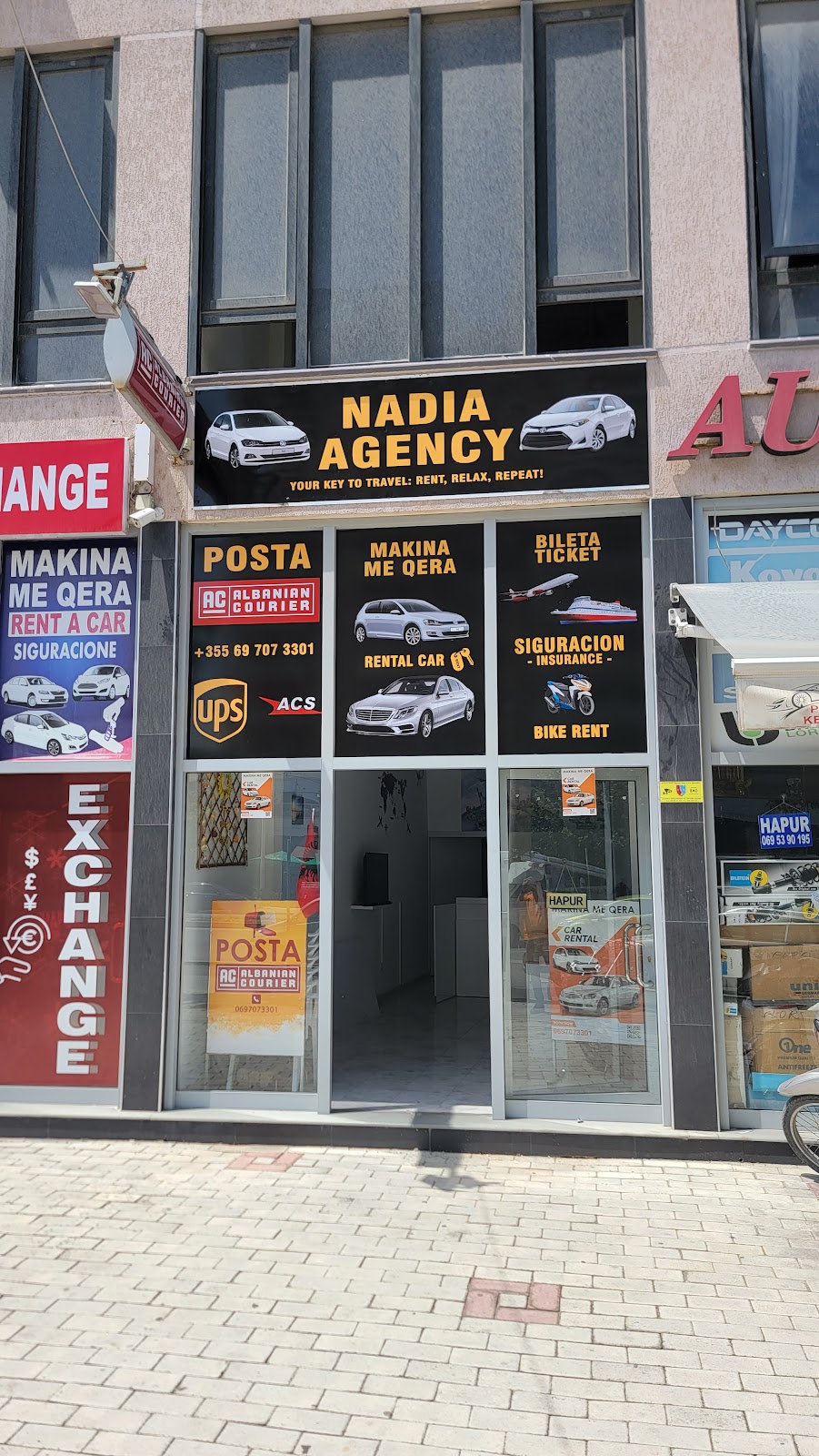 Nadia - Makina me qera and Courier Service