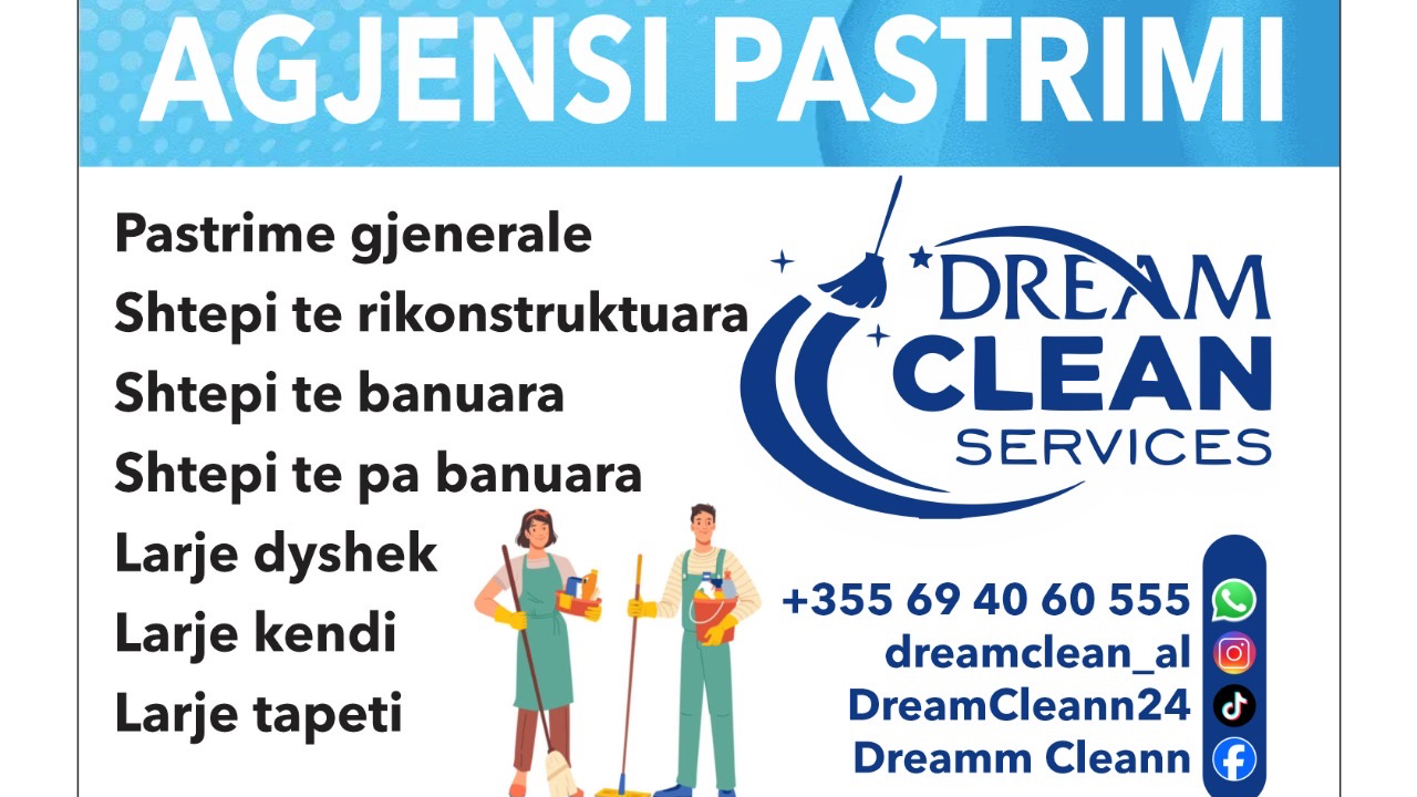 Kompani Pastrimi DREAM CLEAN SERVICES