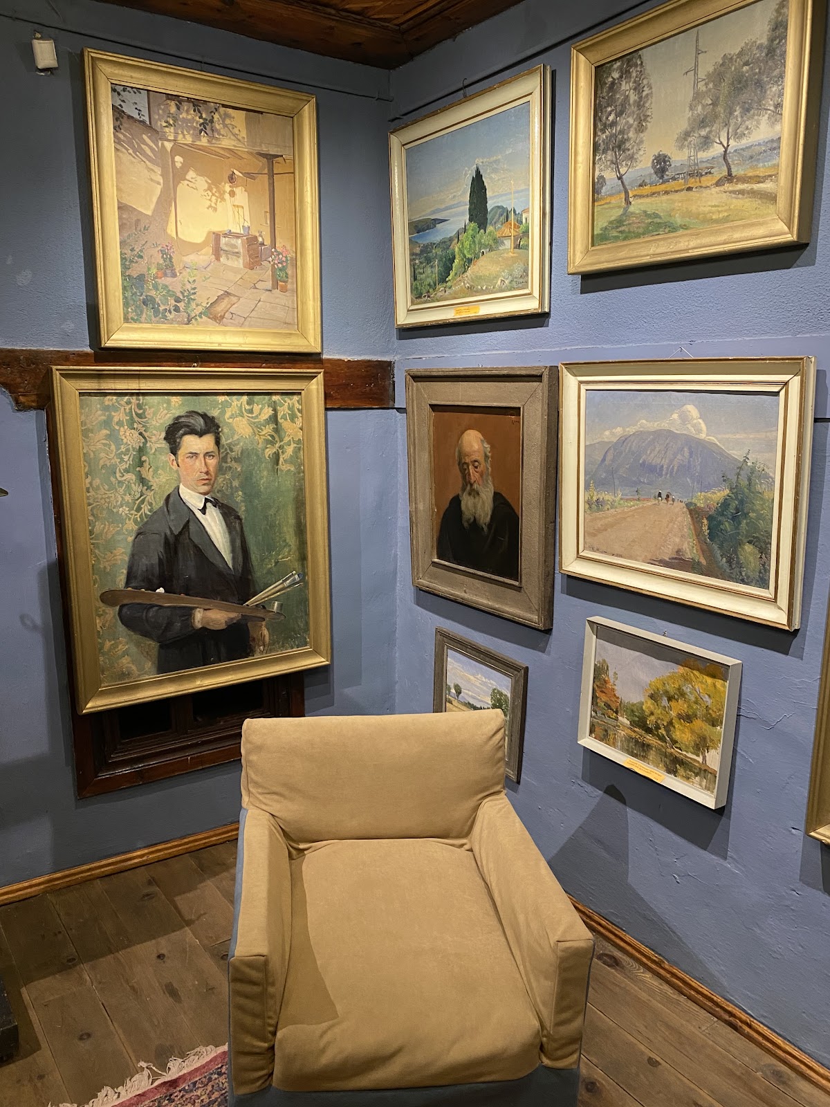 Vangjush Mio house and museum (paintings)