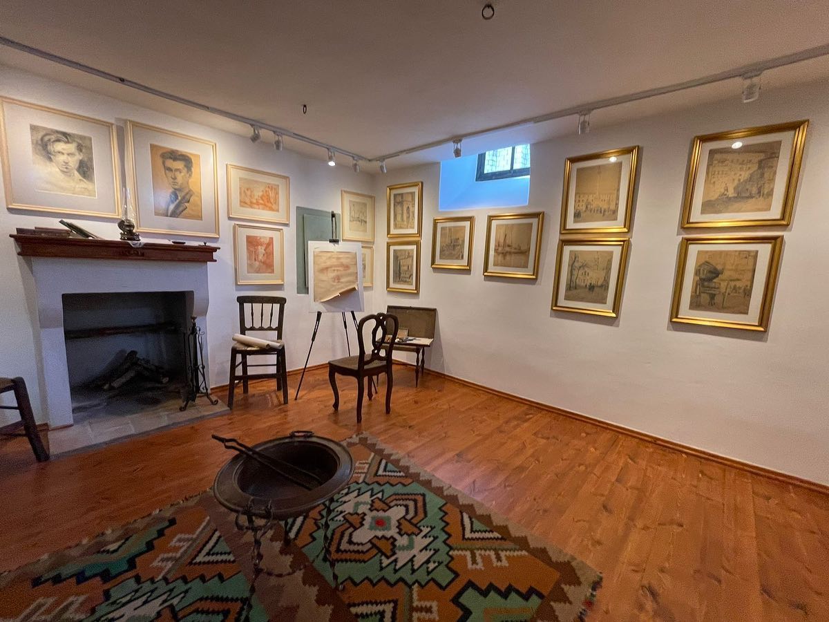 Vangjush Mio house and museum (paintings)