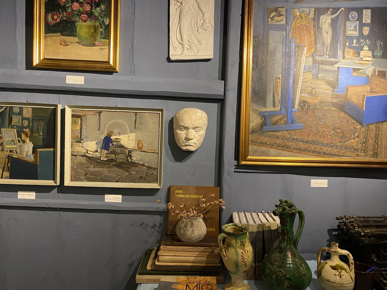 Vangjush Mio house and museum (paintings)