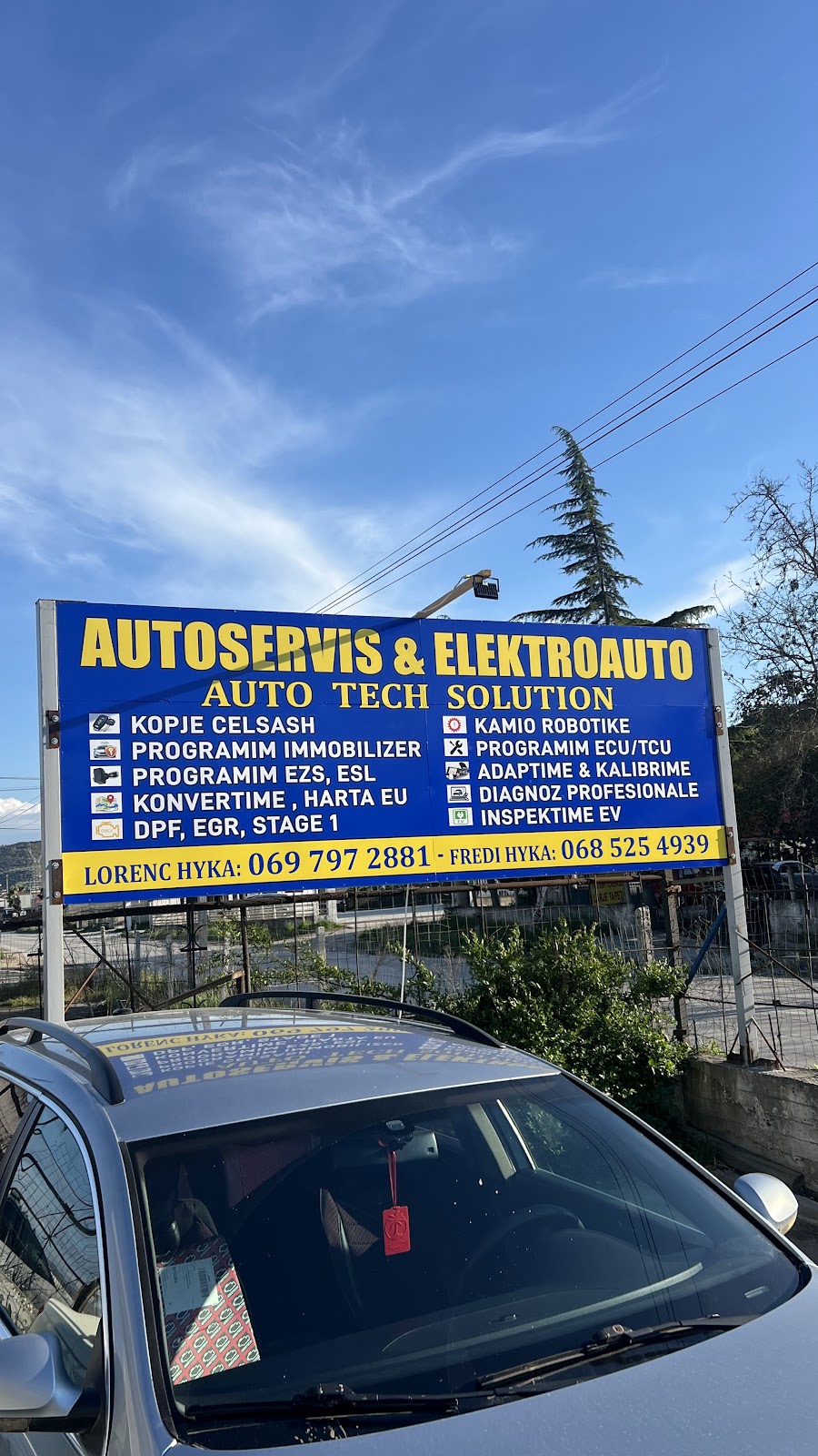 Elektroauto & Kopje Çelësash Fier