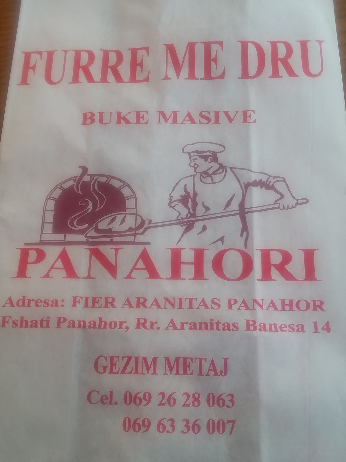 Furrë Buke Panahori