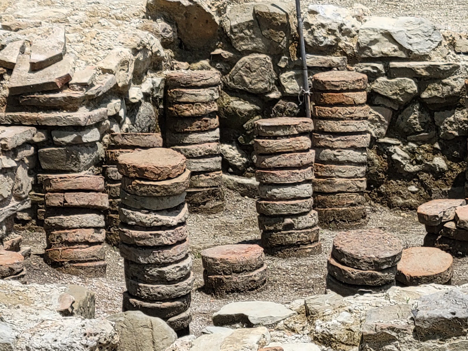 The Roman Baths in Belsh