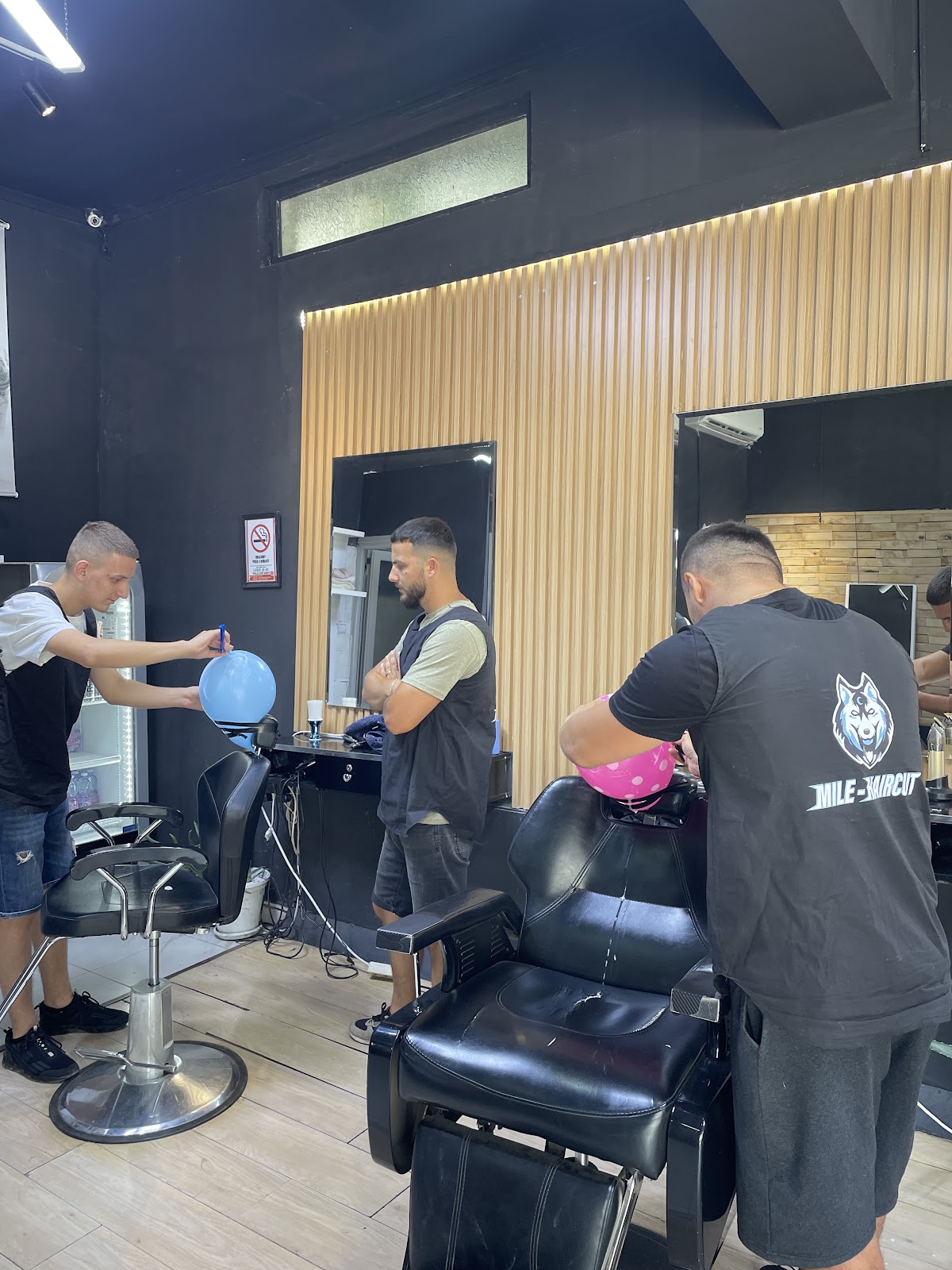 Mile haircut