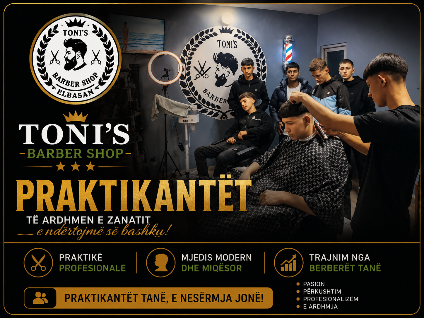 Barber Shop Toni's Elbasan