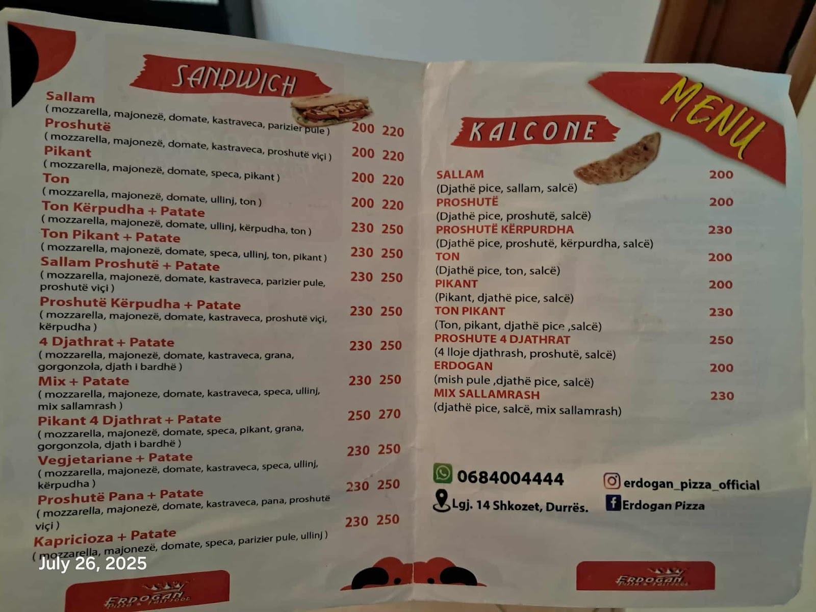 ERDOGAN PIZZA