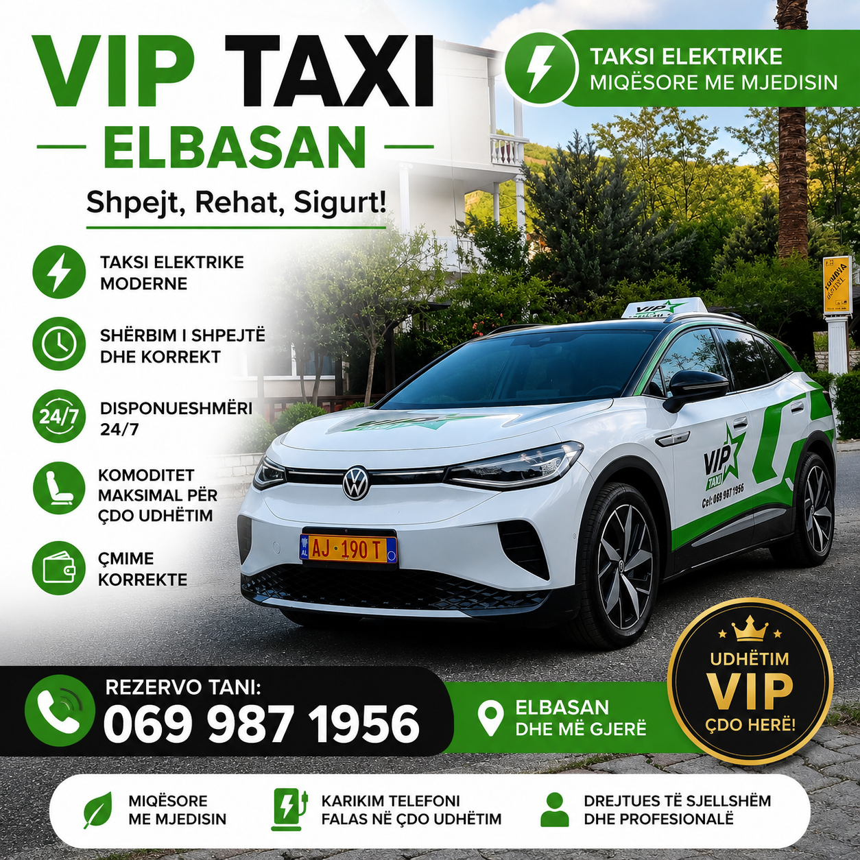TAXI ELBASAN ELEKTRIKE🔋