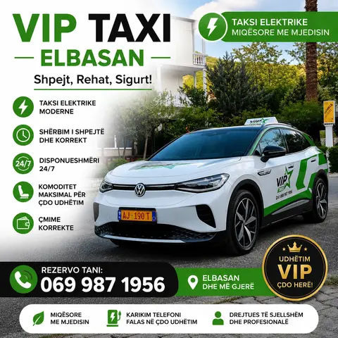 TAXI ELBASAN ELEKTRIKE🔋