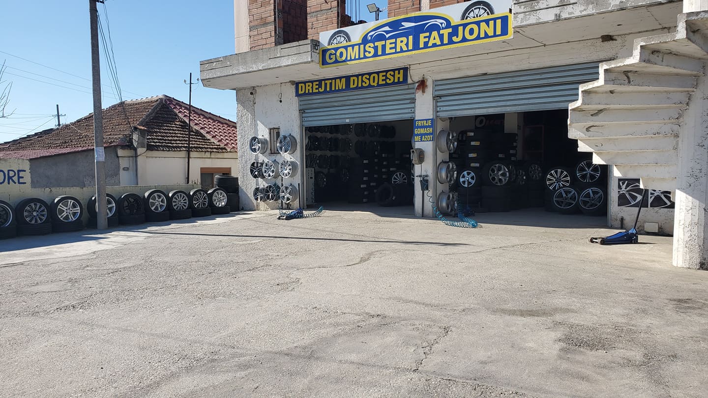 Gomisteri Fatjoni ( Disqe origjinal & Goma te reja dhe te perdorura Asistence rrugore 24/7 )