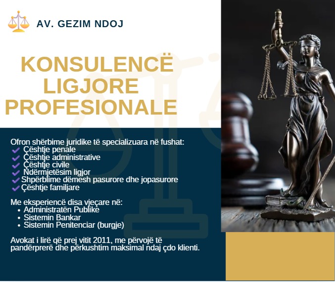 Avokat Gezim Ndoj