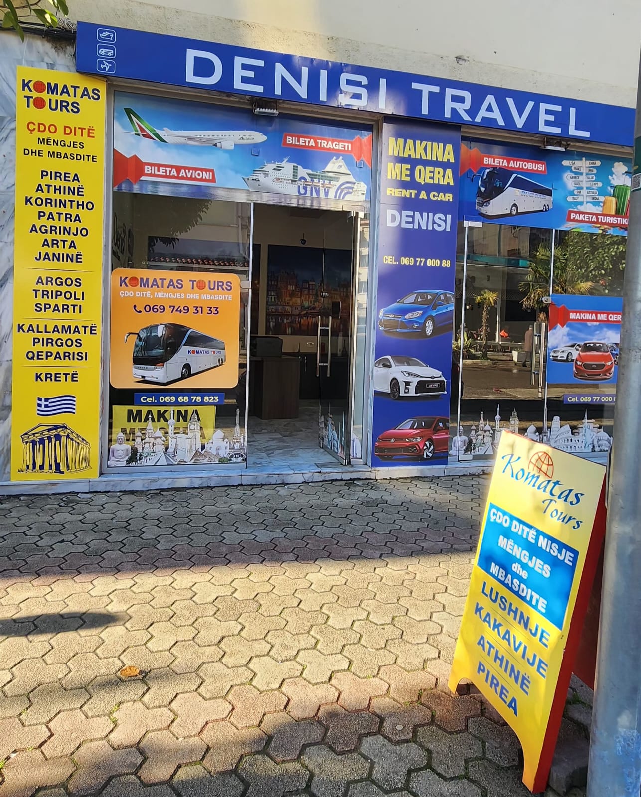DENISI TRAVEL & MAKINA ME QERA