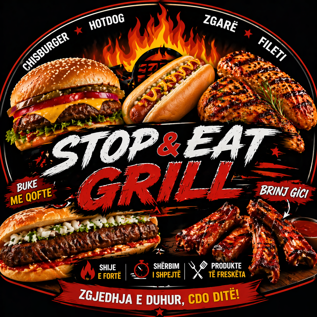 STOP & EAT GRILL