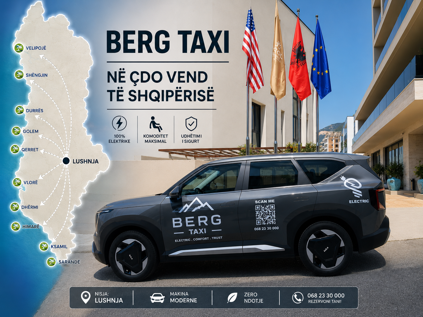 BERG Taxi Lushnjë