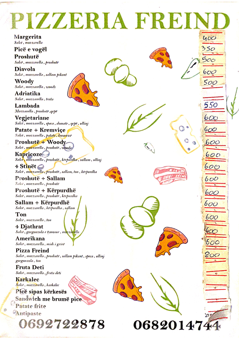 PIZZERIA BAR CAFFE "FREIND"