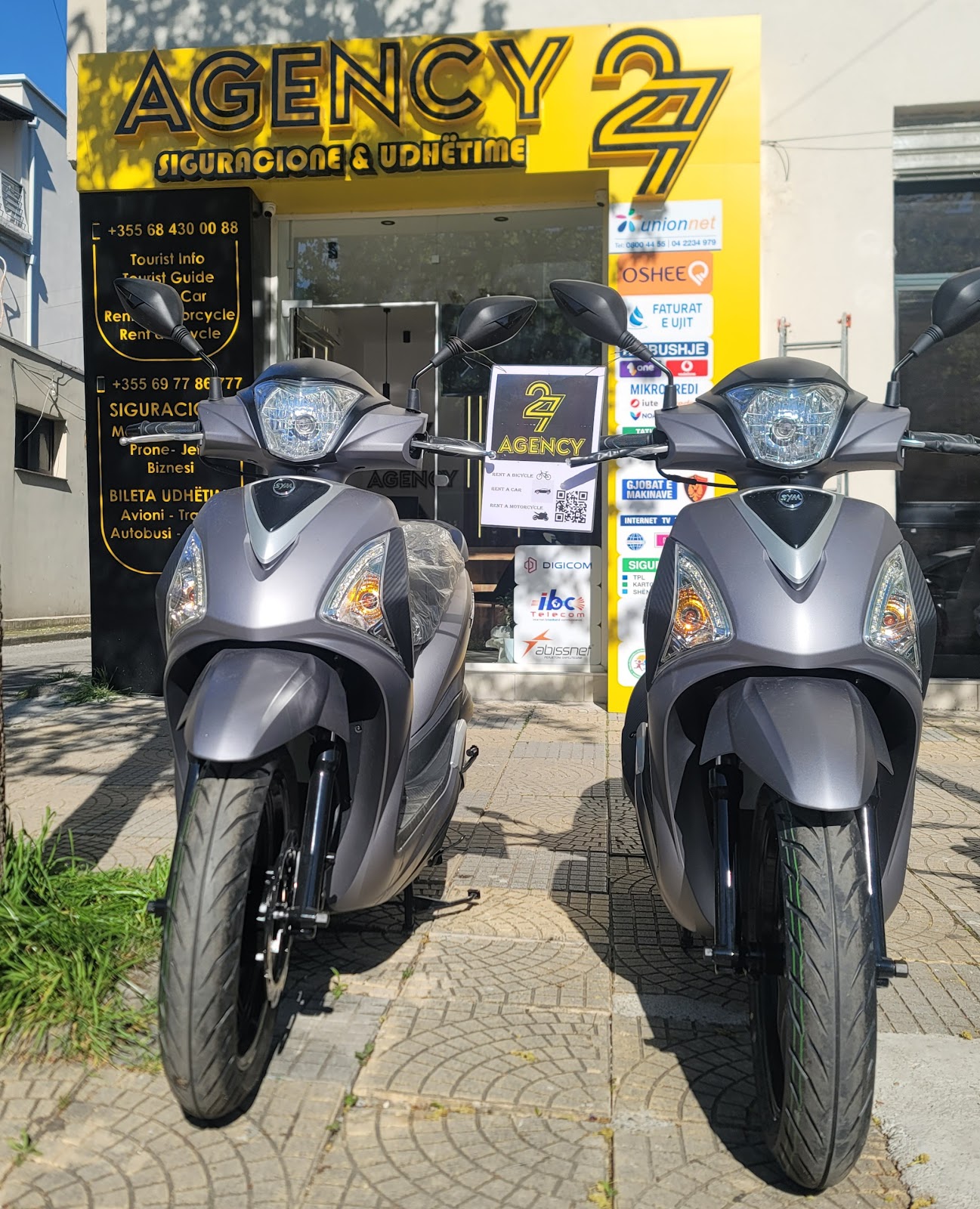 Agency 27 Rent Car Motorcycle Bicycle & Trip-Day&Guide&Transfers&Luggage-Storage&Info-Point in Shkoder