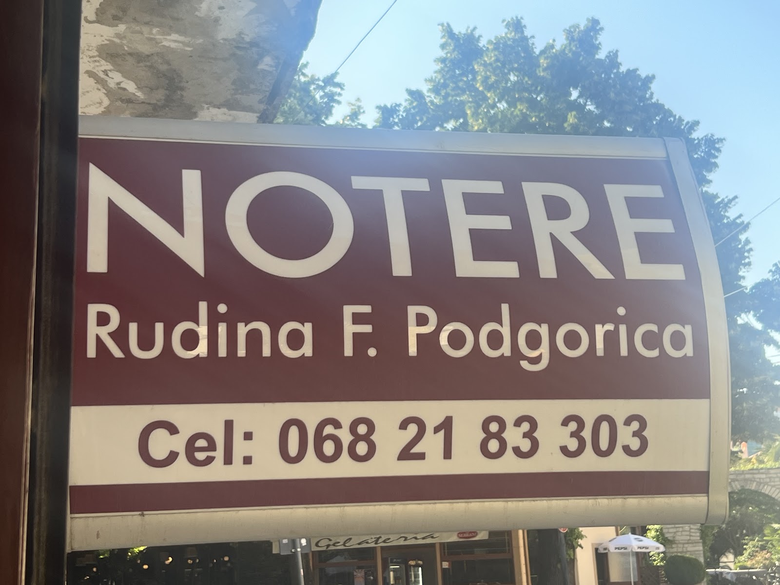 Notere Rudina Podgorica