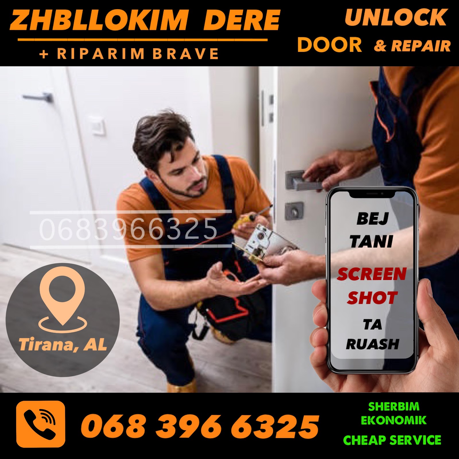 Zhbllokime Dyersh Brava Dere Hapje Dere Locksmith