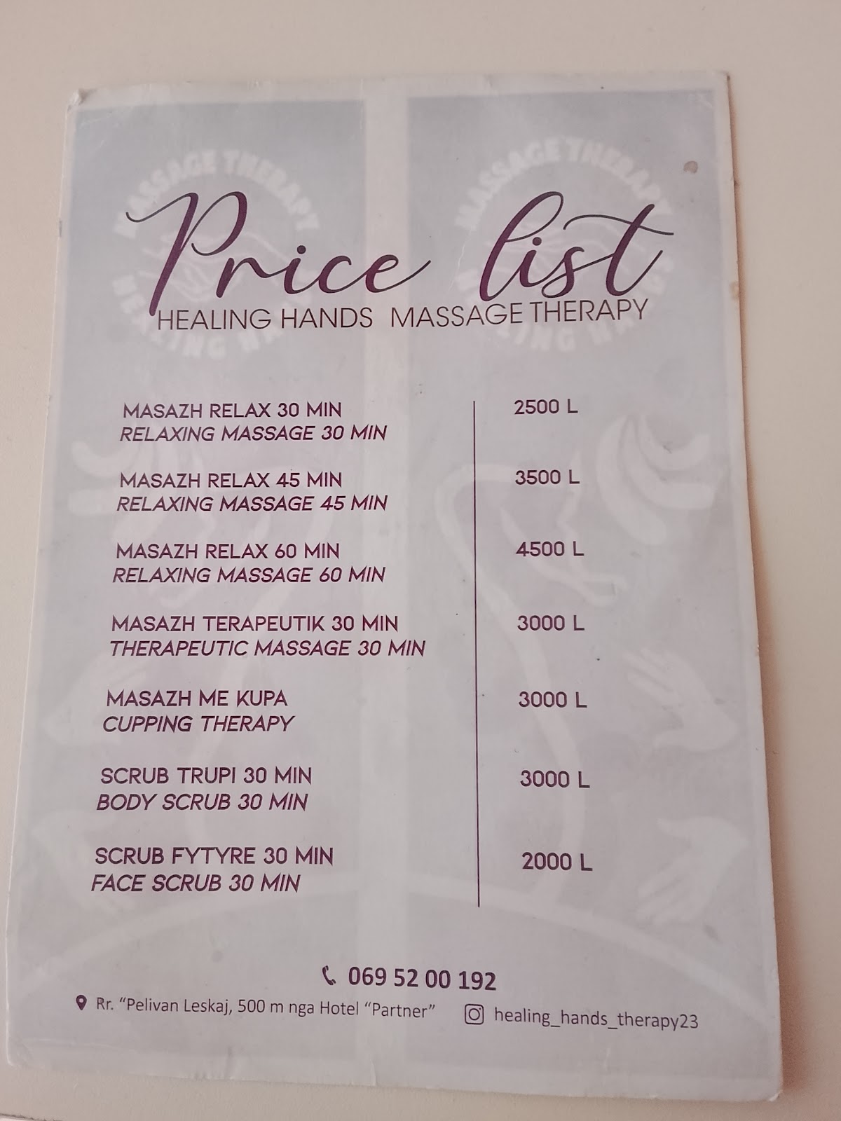 Healing Hands Massage