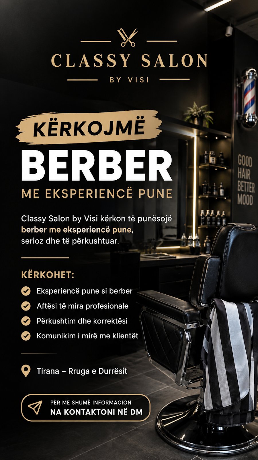 Barbershop Visi