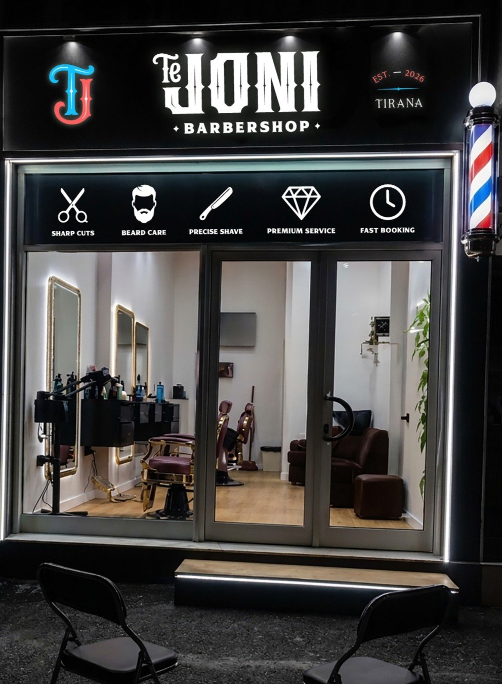 Te Joni Barbershop (Tirana)